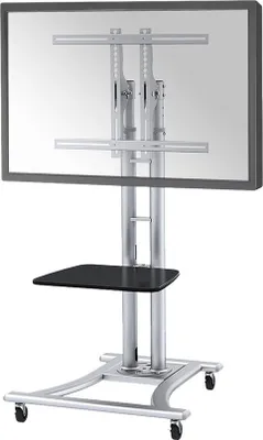 Produktbild von Neomounts PLASMA-M1800E - Wagen - für Flachbildschirm / AV-Ausrüstung - Silber - Bildschirmgröße: 68.6-152.4 cm (27"-70")