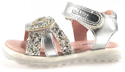 Produktbild von Richter  Damenschuhe Sandalen Flach Silber Freizeit