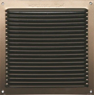 Produktbild von Lüftungsgitter aus lackiertem Aluminium, L.17 x B.17 cm