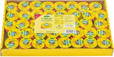 Produktbild von Grafschafter Goldsaft Zuckerrübensirup Portionen 80x25g 2000g