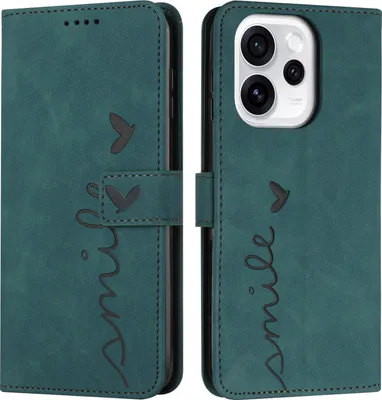 Produktbild von OPPO Reno15 F Hülle - Coverup Smile Klapphülle - Grün