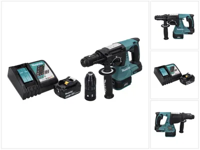 Produktbild von Makita DHR 243 RF1 Akku Bohrhammer 18 V SDS plus Brushless + 1x Akku 3,0 Ah + Ladegerät
