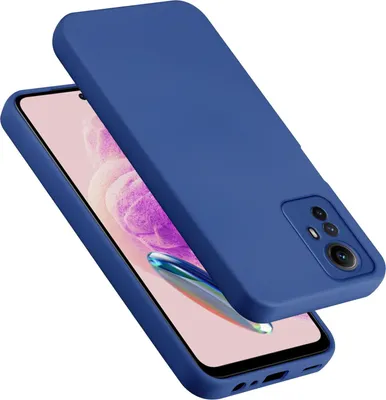 Produktbild von Cadorabo Hülle für Redmi Note 12S Hülle Silikon Handyhülle Case aus flüssigem Silikon, Kratzfeste und stoßfeste Schutzhülle für Redmi Note 12S