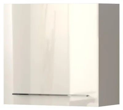 Produktbild von Hängeschrank Garim 38, Farbe: Beige Hochglanz - Abmessungen: 57 x 60 x 29 cm (H x B x T)