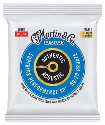 Zdjęcie produktu dla Martin MA140 Light (12-54) - Struny do gitary akustycznej