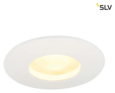 Produktbild von SLV OUT 65 LED DL Round Set Downlight Weiß 9W 38° 3000K inkl. Treiber 114461