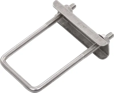 Obrázok produktu pre vidaXL U-konzola pre plotový stĺpik 25 sád 60 x 40 mm