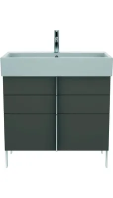 Obrázok produktu pre Duravit VERO AIR umývadlo s prepadom, stolička s otvorom na batériu, 800 x 470 mm 1 otvor na batériu biela