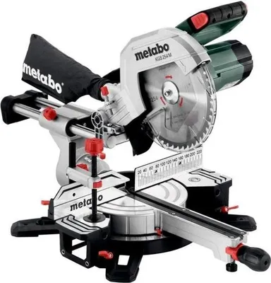 Immagine prodotto di Sega circolare e troncatrice METABO KGS 254 M, 1500 W, 254 mm, Precision Cut Line LED
