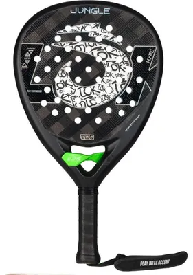 Obrázok produktu pre Lok Jungle 2025 Padelová raketa Čierna 360–375 g Čierna 360–375 g