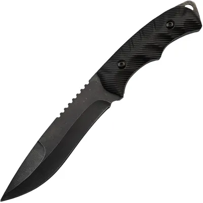 Obrázek produktu pro Outdoorový nůž ZU-40800 - Černá | Spolehlivý nůž pro přírodu a kempování KP40800