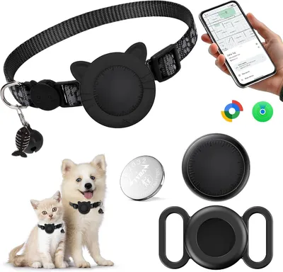 Productafbeelding van Kattentracker zonder abonnement - GPS-tracker voor katten - compatibel met iOS en Android