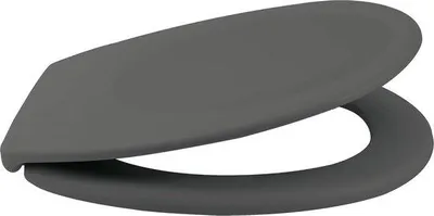 Produktbild von Famanu Toilettensitz mit Soft-Close-Mechanismus - Duroplast, weiß