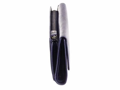 Produktbild von The Chesterfield Brand C080315 Leder Portemonnaie Querformat navy mit RFID Schutz