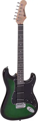 Image de Dimavery ST-203, guitare électrique, greenburst