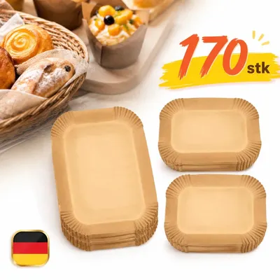 Produktbild von 170er Antihaft-Airfryer Backpapier fettdicht für Ninja AF300EU/AF400EU/SL400EU