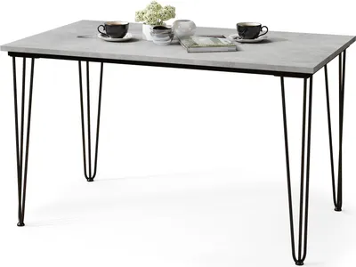 Produktbild von Design Esstisch Hairpin Esszimmer Tisch 120x75x70 cm