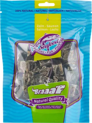 Productafbeelding van Braaaf Zalmblokjes 70 gram