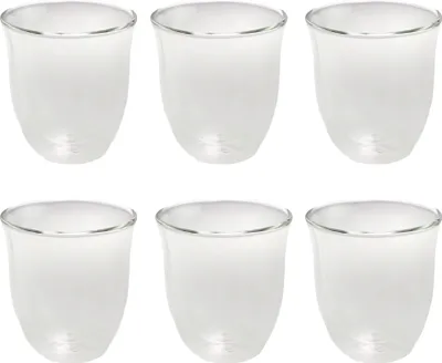 Produktbild von De’Longhi DLKC301, Durchscheinend, Rund, 6 Stück(e), 190 ml, 254 mm, 365 mm