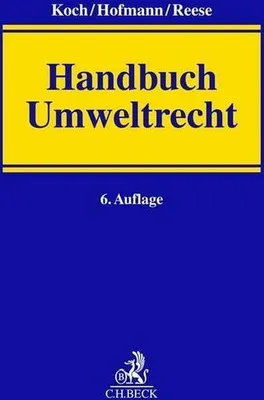 Obrázek produktu pro Handbuch Umweltrecht