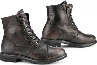 Image de Falco Moto Chaussures / Sneakers Aviator Imperméable Black-42