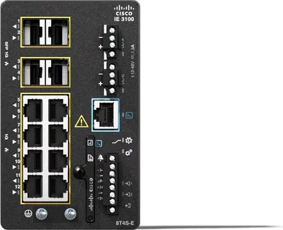 Productafbeelding van Cisco Catalyst IE3100, beheerd, Layer 2, Gigabit Ethernet (10/100/1000), geschikt voor montage in een rack