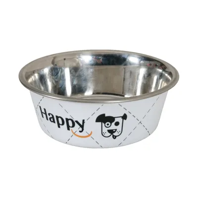 Image de Zolux Gamelle Happy pour chiens - blanc 1,5 litre