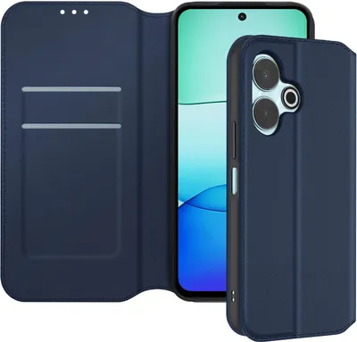 Produktbild von Avizar, Classic Edition Kunstlederetui Xiaomi Redmi 13, Nachtblau