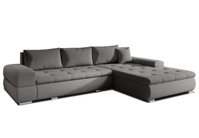 Produktbild von AX LIVING Couch Sofa L Form Sivaso Braun 310 cm mit Schlaffunktion