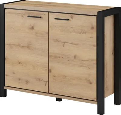 Productafbeelding van Furniture24 Kommode AKTIV 45, kast met 2 deuren, woonkamerkast