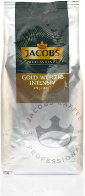 Produktbild von Jacobs Gold würzig intensiv - 8 x 500g Instant-Kaffee für Vending Automaten