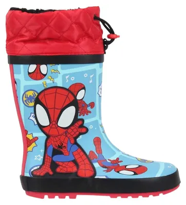 Immagine prodotto di Spider-Man - Stivali di gomma per bambini GT17341 (31 EU) (rosso/blu)