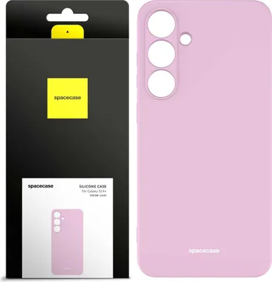 Immagine prodotto di Custodia in silicone SPACECASE Custodia in silicone per Galaxy S24+ rosa