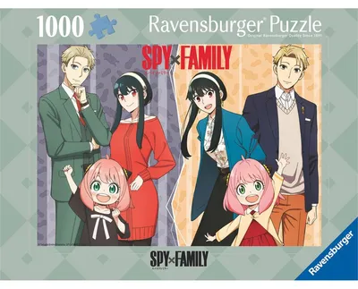 Obrázok produktu pre Ravensburger Spy X Family, 1000 kusov, Fantasy, 14 rok / roky