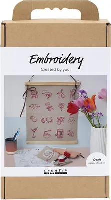 Image de Décoration murale en broderie Hobbyset