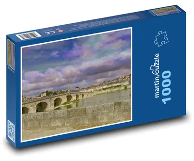 Obrázok produktu pre Puzzle 1000 Most v Blois, Francúzsko - martinpuzzle