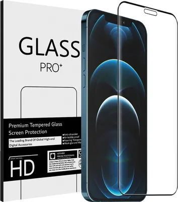 Immagine prodotto di Vetro blindato a schermo intero per Apple iPhone 12 Pro Max pellicola protettiva in vetro pellicola blindata a schermo intero