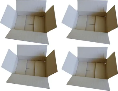 Zdjęcie produktu dla 4 pudełka do pakowania 31 x 21 x 7,5 cm