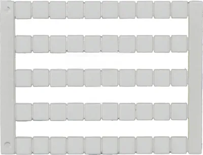 Produktbild von Beschriftungsblatt Markierungen 100 Stück Durchgangsklemme