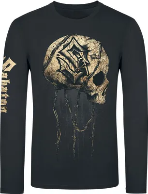 Produktbild von Sabaton Langarmshirt Herren Barbed Wire Skull schwarz XL
