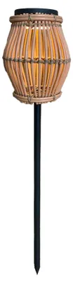 Solar-Licht mit Fernbedienung, warmweiß, 70 cm, dimmbar
