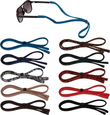 Produktbild von 10 Stück Sportbrillenband starker Halt, Brillenband für Sportbrille Sonnenbrille Lesebrille Brille Schutzbrille,Brille fester Halter Brillenkordel verstellbar in der Größe