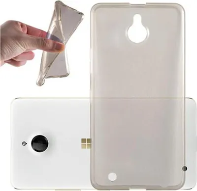Produktbild von Cadorabo Hülle für Nokia Lumia 850 Schutz Hülle in Schwarz Schutzhülle TPU Silikon Cover Etui Case