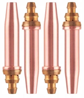 Immagine prodotto di 4 ugelli da taglio a blocchi per bruciatore a propano PNME da 10-25 mm
