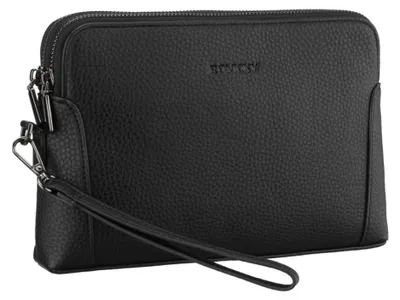 Produktbild von Rovicky Portemonnaie aus Leder für Frauen Contrafall schwarz One size