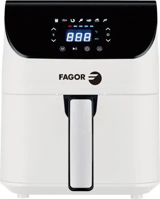 Produktbild von 4,3 l 1350 w schwarz-weiße heißluftfritteuse Fagor FG5060