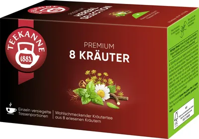 Immagine prodotto di Teiera 6252 Tè Selezione Premium alle Erbe / 8 Erbe - 20 Btl. à 2g