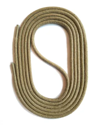 Produktbild von SNORS gewachste Schnürsenkel rund - SAND - 3mm - 90cm