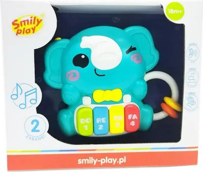 Zdjęcie produktu dla Interaktywne Pianinko Słonik Smily Play