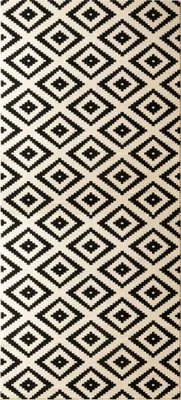 Produktbild von Hanse Home Hamla Designteppich Diamond Creme Schwarz